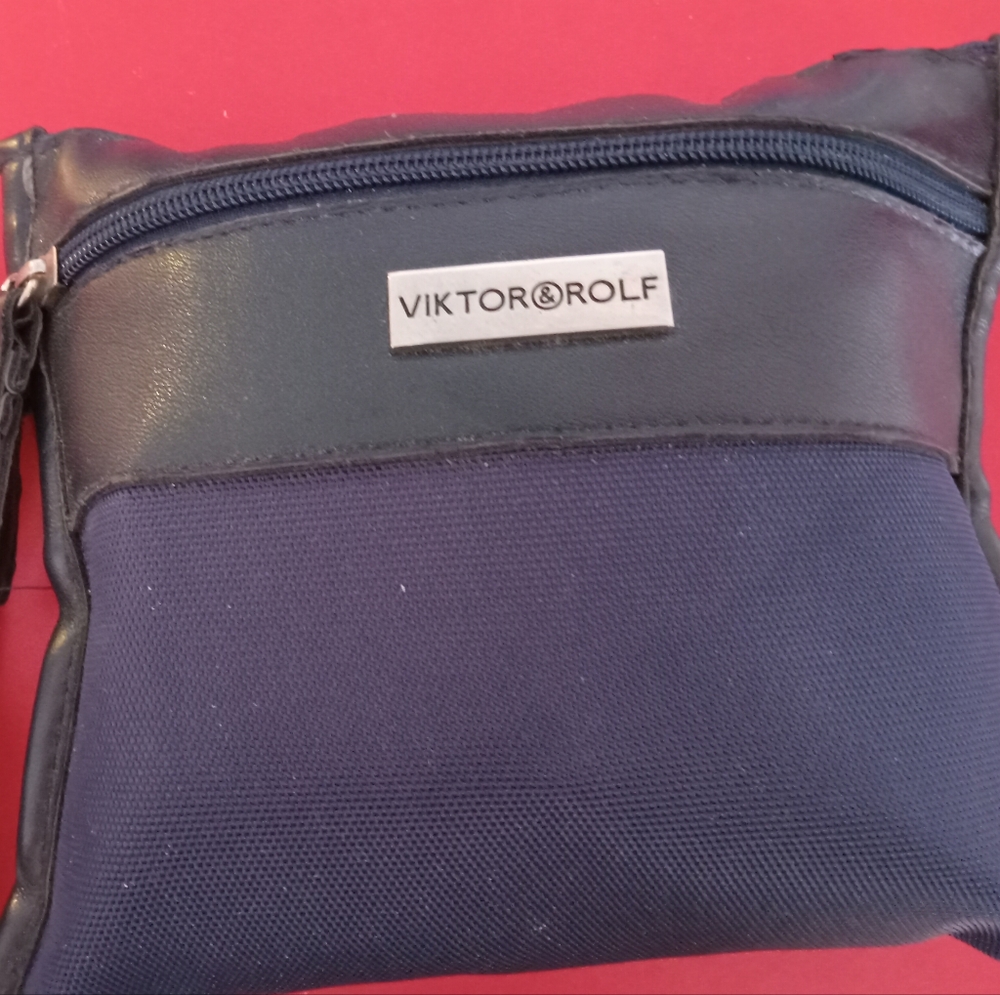 ✈️  Viktor & Rolf KLM Airlines Nylon Foldable Packable Travel Bag, Washable